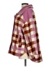 Varley 100% Polyester Plaid Pink Coat Size L - photo 5