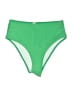 Unbranded Polka Dots Green Swimsuit Bottoms Size M - photo 1