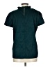 Laundry by Shelli Segal Teal Short Sleeve Blouse Size L - photo 2
