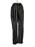 Shein 100% Polyester Stripes Black Casual Pants Size S - photo 1