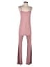 Shein Solid Pink Jumpsuit Size 4 - photo 1