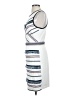 Adelyn Rae Stripes White Casual Dress Size S - photo 5