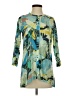 Logo Layers Green 3/4 Sleeve Blouse Size XS - photo 1