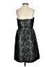 Gianni Bini Metallic Black Cocktail Dress Size 4 - photo 2
