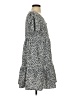 Shein 100% Polyester Animal Print Gray Casual Dress Size 4 - photo 4