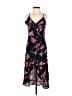 Leith Floral Black Cocktail Dress Size XS - photo 1