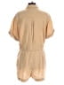 Gap 100% Cotton Solid Tan Romper Size S - photo 2