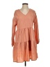 Assorted Brands Orange Pink Casual Dress Size S - photo 1
