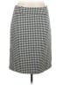 Covington Houndstooth Gray Casual Skirt Size 10 - photo 1