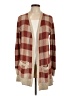 Eddie Bauer Plaid Brown Cardigan Size L - photo 1