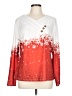 Unbranded Stars Red Long Sleeve Blouse Size L - photo 1