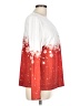 Unbranded Stars Red Long Sleeve Blouse Size L - photo 4