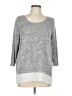 The Limited Gray 3/4 Sleeve Top Size L - photo 1