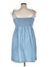 SO 100% Cotton Blue Casual Dress Size XL - photo 2