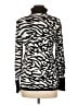 Chico's Animal Print Black Turtleneck Sweater Size Med (1) - photo 2