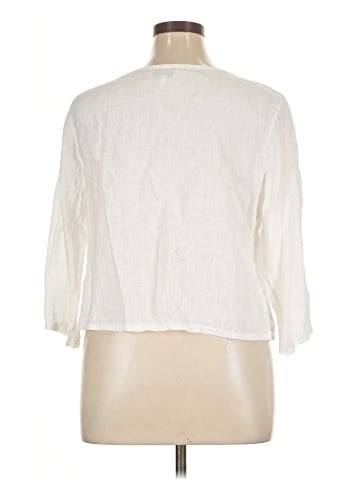 Belle France 3/4 Sleeve Blouse (view 2)