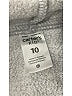 Carter's Hearts Silver Zip Up Hoodie Size 10 - photo 3