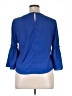 Roommates Blue 3/4 Sleeve Blouse Size XL - photo 2