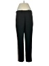 Diane von Furstenberg 100% Acetate Color Block Black Track Pants Size 4 - photo 2