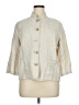 Cherokee Ivory 3/4 Sleeve Button-Down Shirt Size XL - photo 1
