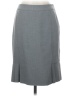 Tahari by ASL Solid Gray Formal Skirt Size 2 (petite) - photo 1