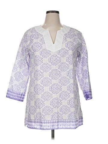 Vineyard Vines 3/4 Sleeve Blouse (view 1)