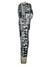 Bally Total Fitness Print Gray Black Active Pants Size XL - photo 5