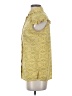 Comme Toi 100% Polyester Yellow Sleeveless Blouse Size S - photo 5