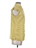 Comme Toi 100% Polyester Yellow Sleeveless Blouse Size S - photo 4