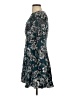 Parker Print Teal Cocktail Dress Size 4 - photo 5