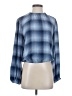Bella Dahl Blue Long Sleeve Blouse Size XS - photo 1