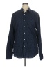 Assorted Brands Polka Dots Blue Long Sleeve Button-Down Shirt Size XL - photo 1