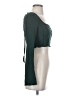 Shein Green Long Sleeve Top Size 2 - photo 4
