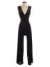 Aidan Mattox Metallic Black Jumpsuit Size 0 - photo 1