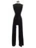 Aidan Mattox Metallic Black Jumpsuit Size 0 - photo 2