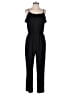 Mossimo 100% Polyester Solid Black Jumpsuit Size S - photo 1