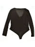 Flounce Black Bodysuit Size 16 - photo 2