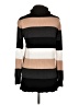 Cable & Gauge Stripes Black Turtleneck Sweater Size L - photo 2
