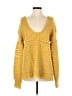Free People Yellow Pullover Sweater Size XS - photo 1