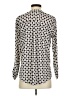 MICHAEL Michael Kors Polka Dots Ivory Long Sleeve Blouse Size M - photo 2