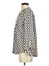 MICHAEL Michael Kors Polka Dots Ivory Long Sleeve Blouse Size M - photo 5