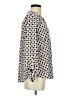 MICHAEL Michael Kors Polka Dots Ivory Long Sleeve Blouse Size M - photo 4
