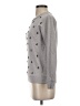 Unbranded 100% Cotton Polka Dots Gray Sweatshirt Size XS - photo 5