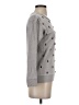 Unbranded 100% Cotton Polka Dots Gray Sweatshirt Size XS - photo 4