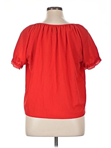 TeXTURE & THREAD Madewell Short Sleeve Blouse (view 2)