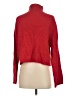 Jessica Simpson Solid Red Turtleneck Sweater Size XS - photo 2
