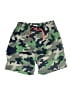 Spotted Zebra Camo Green Board Shorts Size S (kids) - photo 1