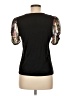 Generation Love 100% Polyester Black Short Sleeve Top Size M - photo 2