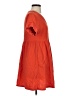 Universal Thread 100% Cotton Solid Orange Casual Dress Size XS - photo 4