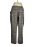 Ellen Tracy Plaid Gray Casual Pants Size 12 - photo 2